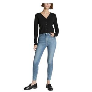 Everlane The Way High Skinny Jeans Women’s Size 27 Regular Blue Denim